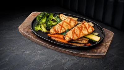 Grilled Salmon Teriyaki