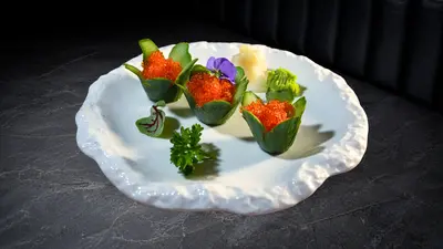 Tobikko - Flying Fish Egg Sashimi