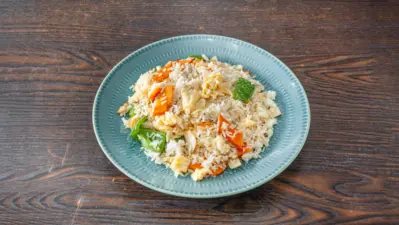 Mixed Vegetable Fried Rice 🍃