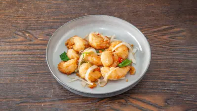 Spicy King Prawns with Peppercorn Salt 🌶