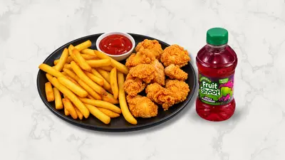 10 Chicken Popcorns Meal