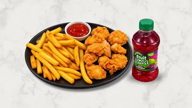 10 Chicken Popcorns Meal