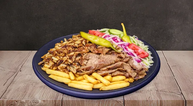 Mixed Doner On Fries