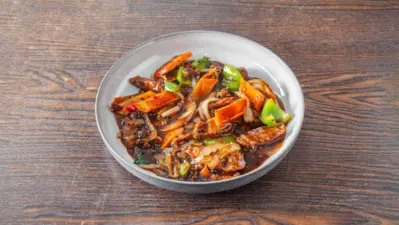 Roast Duck in Black Bean Sauce 🌶