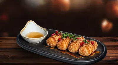 Hot Honey Mac 'N' Cheese Croquettes