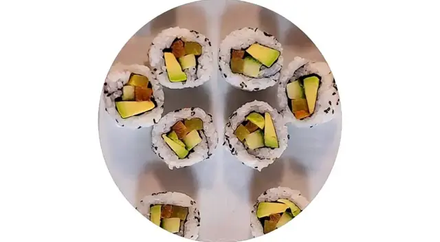 2. Veg Kim Bap