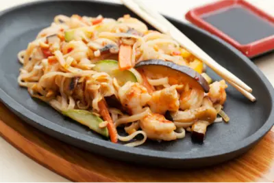 Seafood Yaki Udon