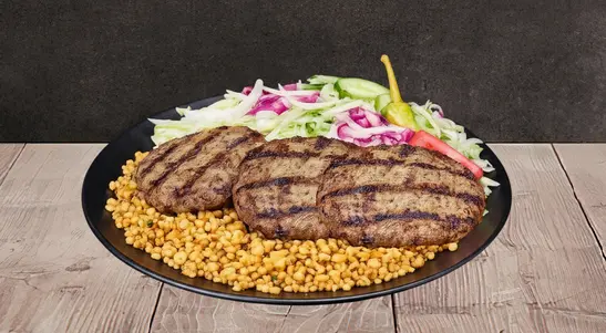 Lamb Kofte On Bulgur Rice