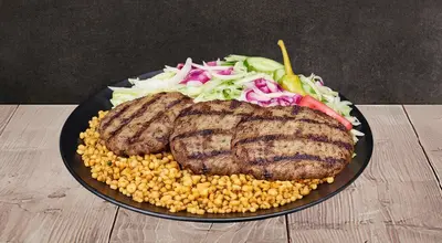 Lamb Kofte On Bulgur Rice