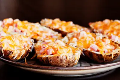 Potato Skins & 1 Topping of your choice
