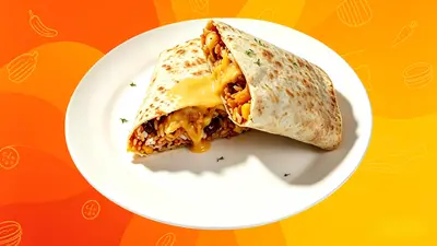 Kentucky Crunch Buritto with Cheese  (original style, toasted)