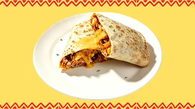 Kentucky Crunch Buritto with Cheese  (original style, toasted)