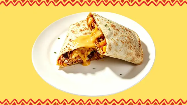 Kentucky Crunch Buritto with Cheese  (original style, toasted)
