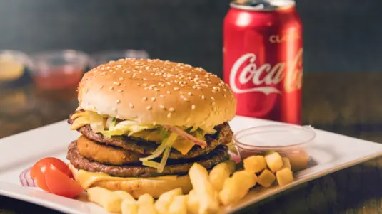 Gutbuster Burger - Delivery Collection in Newnham Croft CB3