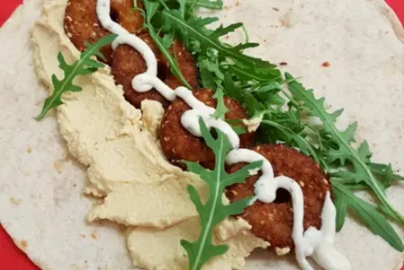 Falafel Wrap - Best Pizza Collection in Tyler Hill CT2