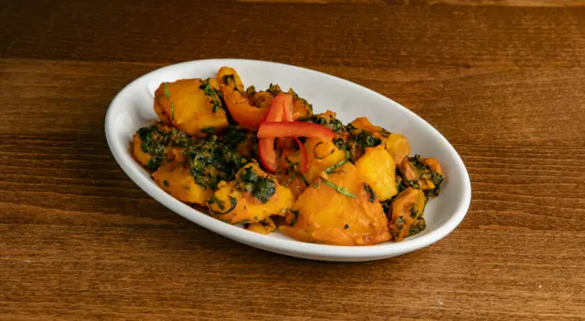 53. Aloo Palak 🌶