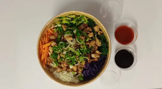 25. Spicy Pork (Dae Gi) Bibimbap - Udon Delivery in Aston SG2