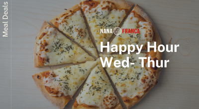 Happy Hour - £20 (Wed - Thur)