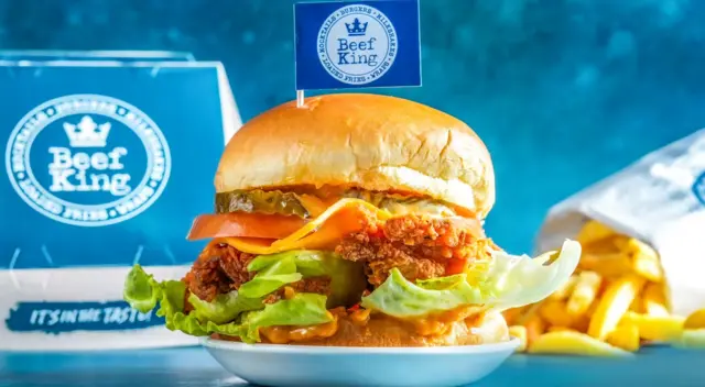 Chicken Strip Burger