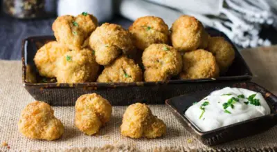 Breaded Garlic Mushrooms