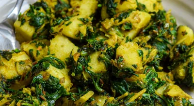 Saag Aloo
