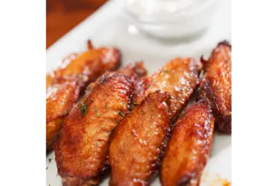 Chicken Wings Combo with Wedges