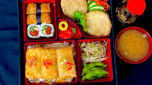 Vegetable Bento - Gyoza Delivery in Crouch End N8
