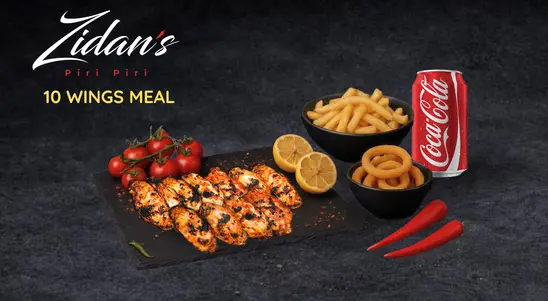 10 Grilled Wings Meal