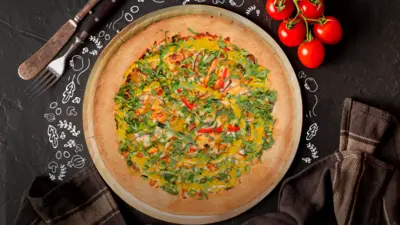 Hot Coriander Pizza 🌶🌶