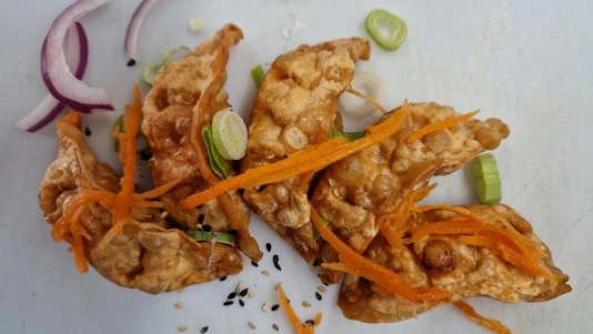 Prawn Gyoza - Vegetarian Delivery in New Town RH13