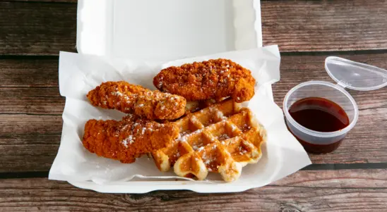 3 Tenders & Wafle - Beef Burger Delivery in Lower Caversham RG4