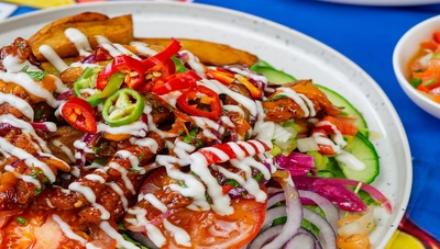 Salt & Pepper Chicken Flatbread