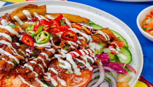 Salt & Pepper Chicken Flatbread