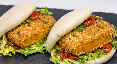 Pumpkin Katsu Bao-Buns