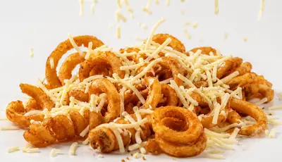 Curly Fries + Cheese