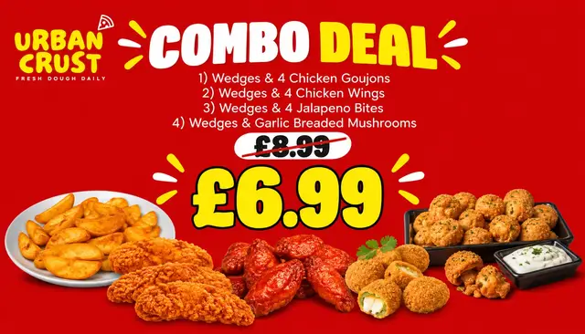 Combo Deal -  £6.99