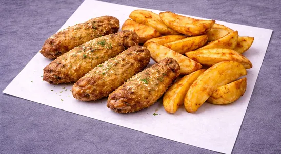 4 Plain Wings & Wedges - Pizza Delivery in Morden SM4