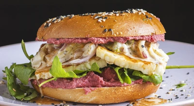 Hot Greek Bagel