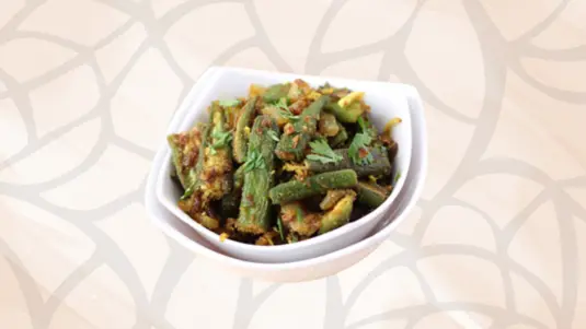 Vegan Bhindi Bhaji 🌶 (VE) - Indian Food Delivery in Wandsworth Common SW11