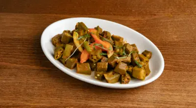 Vegan Bhindi Bhaji 🌶 (VE)