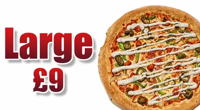 Any Large Pizza £9