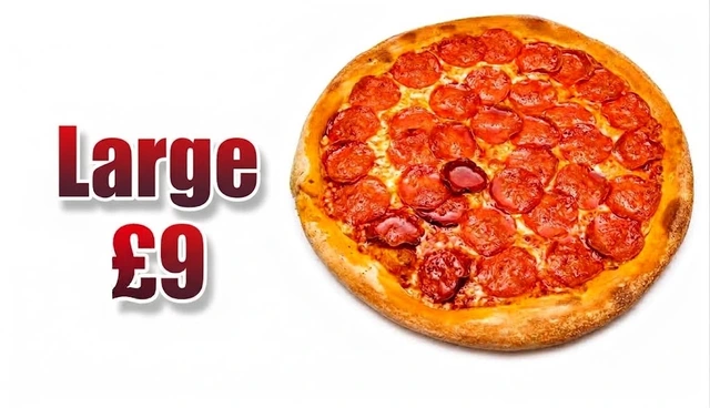Any Large Pizza £9
