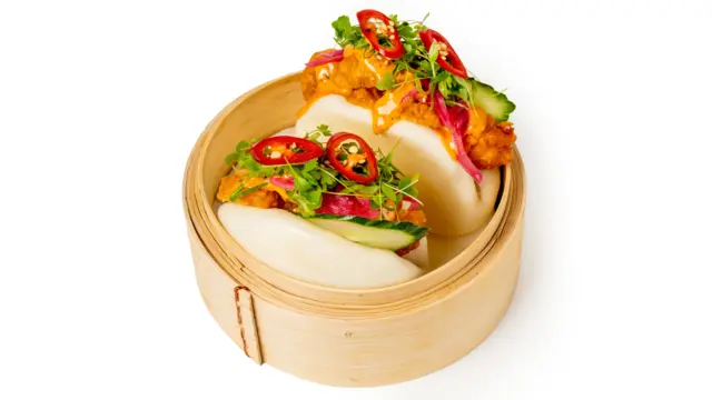 SPICY KOREAN CHICKEN BAO