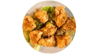 11. Honey Garlic Chicken Breast Dices