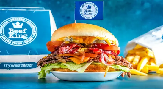 Smoked BBQ Smash Burger - Wraps Collection in Parkside LU5