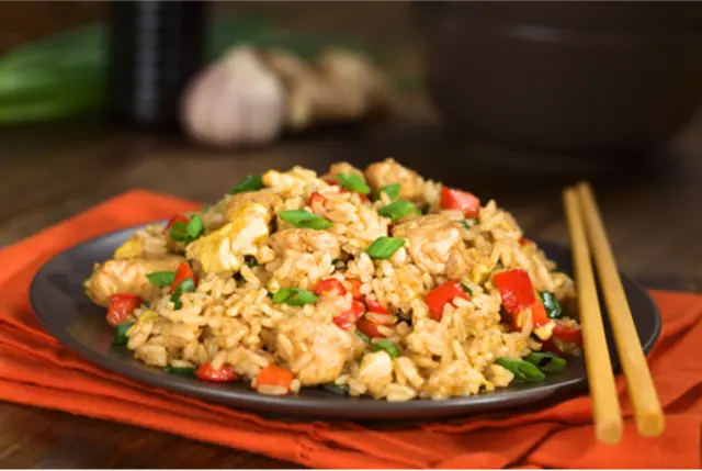 Vegetable Fried Rice (with egg)