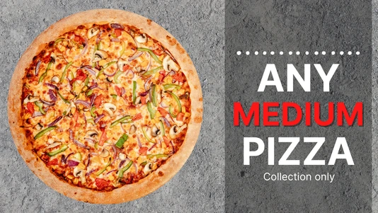 Any Medium Pizza