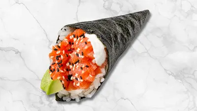 Salmon Cheese Temaki