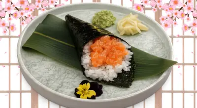 Salmon Temaki