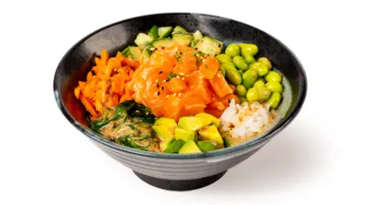 SALMON POKE BOWL
